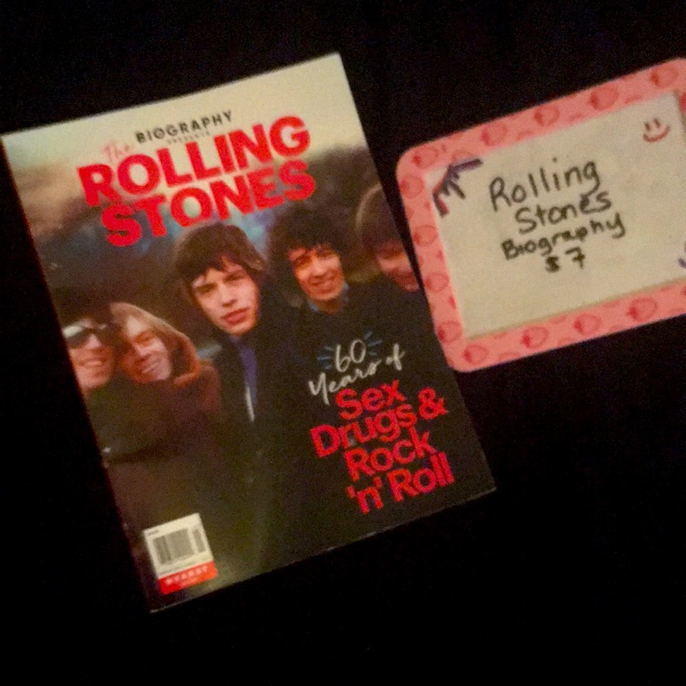 Rolling Stones biography magazine